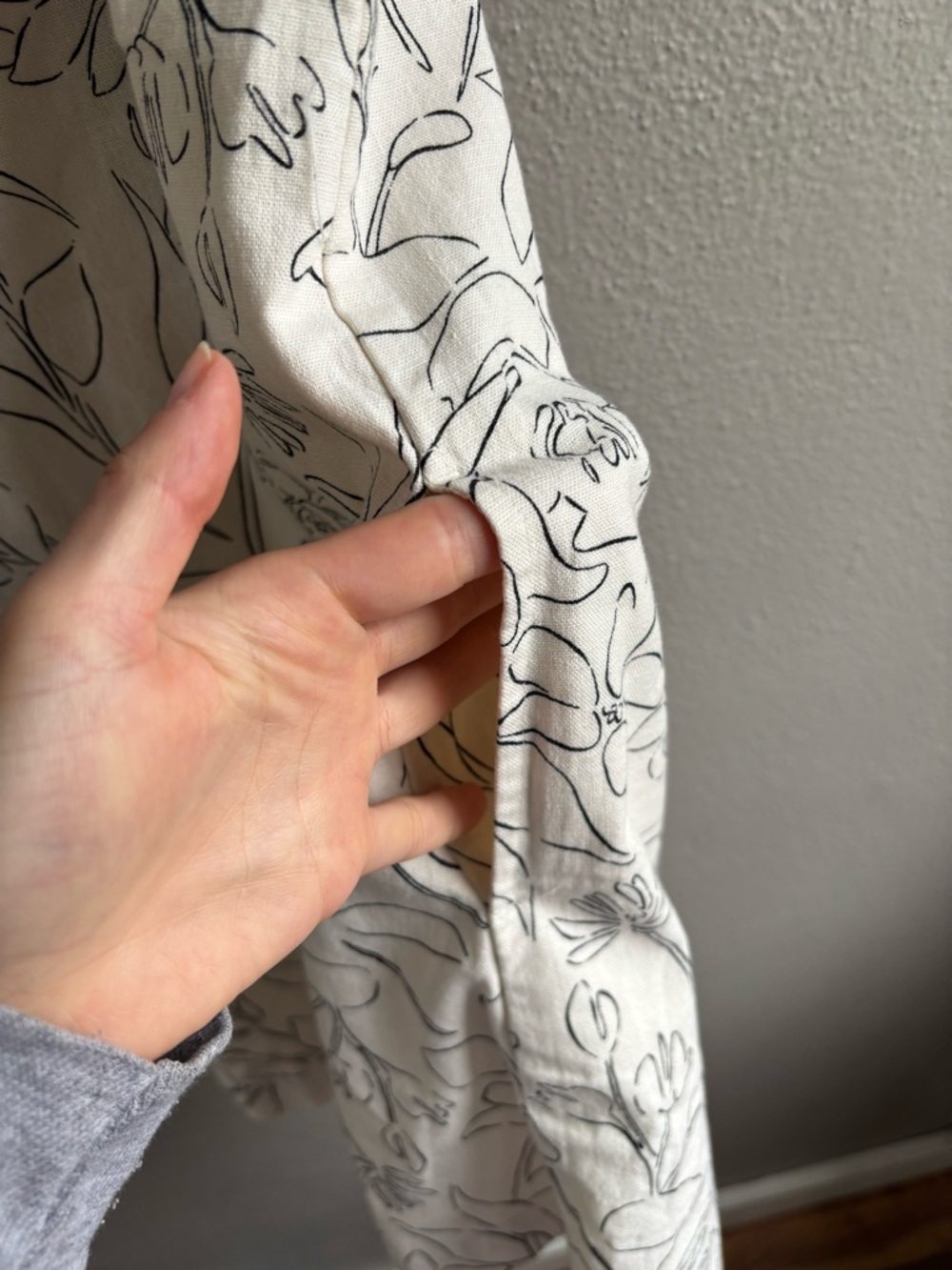 a new day Linen/Cotton Dress XS - Picture 3 of 5